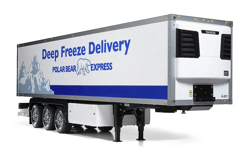 TAMIYA 1/14 3-Axle reefer semi trailer