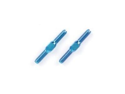 TAMIYA 3x23mm Blue titan turnbuckle 2stk
