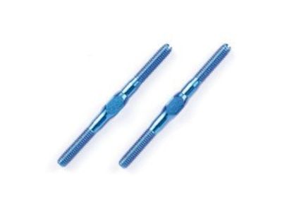 TAMIYA 3x38mm Blue titan turnbuckle 2stk