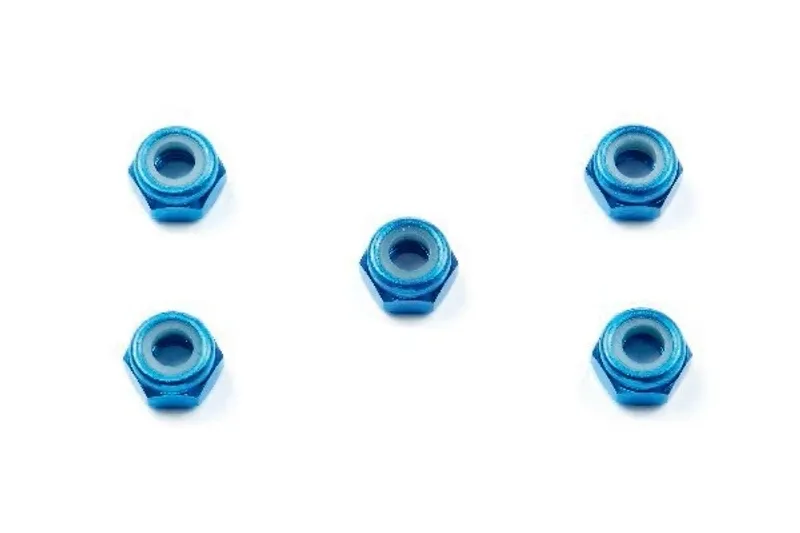 TAMIYA 4mm aluminium lock nut