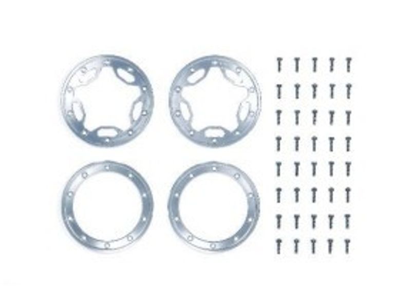 TAMIYA CR-01 alu beadlock ring star