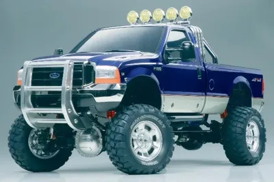 TAMIYA 1/10 R/C Ford F-350 High-lift
