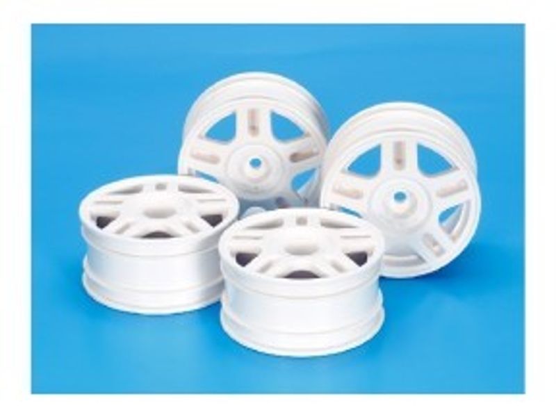 TAMIYA Split 5sp Whl *4 26mm/+2 Whi
