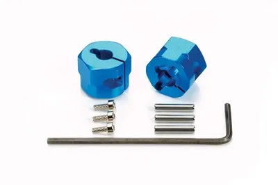 TAMIYA Clamp Type Alu. Whl Hub 9mm *2