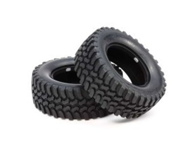 TAMIYA CC-01 Mud Block Tires *2