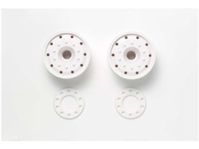 TAMIYA Wheels (30mm Width/Ball Bearing) White
