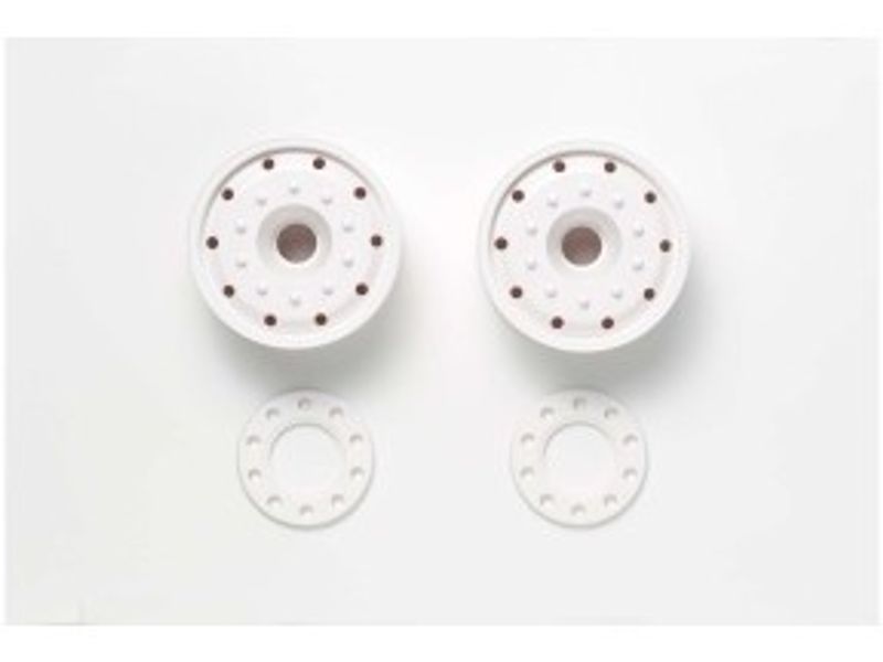 TAMIYA Wheels (30mm Width/Ball Bearing) White