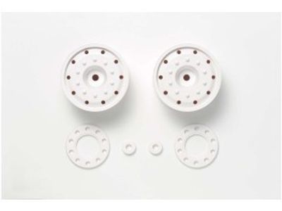 TAMIYA Wheels (30mm Width/Hex) White