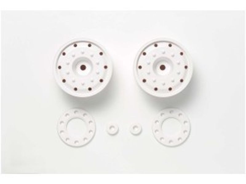 TAMIYA Wheels (30mm Width/Hex) White