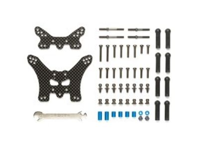 TAMIYA TT-02B Carbon FR Damper Stays