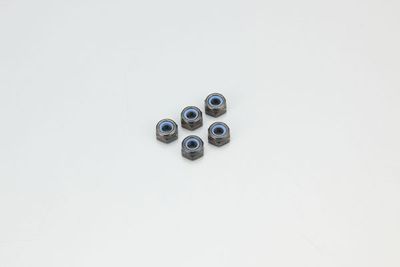 Kyosho 1-N3033N – M3x3.3mm Mutter, Svart, Stål, 5 st