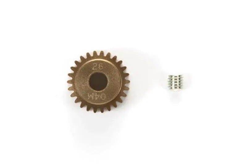 TAMIYA 04 Hard Coated Alu Pinion 26T