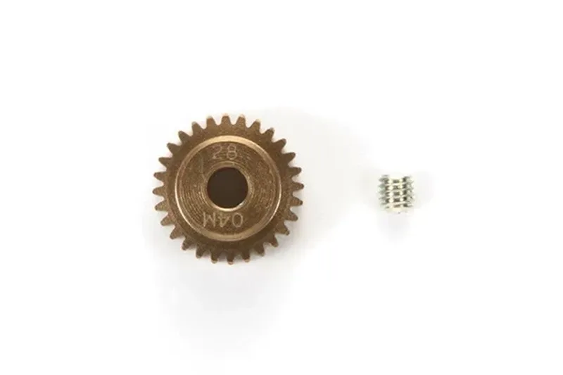 TAMIYA 04 Hard Coated Alu Pinion 28T