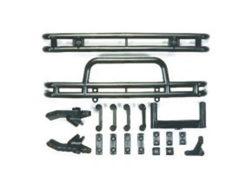 TAMIYA RC 4x4 Black Bumper D Parts