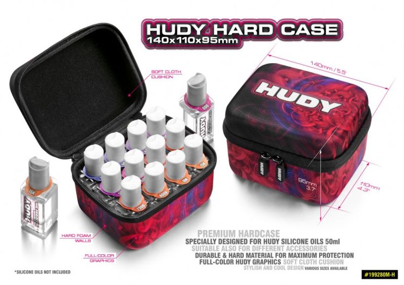 HUDY Oljeväska Medium Hardcase