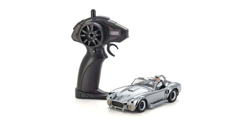 Kyosho First Mini-Z 1:28 Shelby Cobra 427 S/C krom