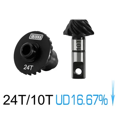 INJORA Overdrive Underdrive Alloy Steel Helical Gears for 1/18 TRX4M