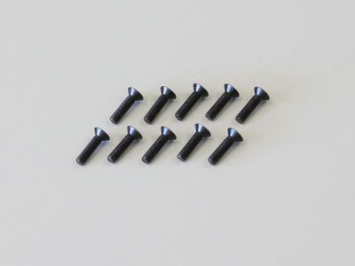 Kyosho 1-S33012H – M3x12mm Skruv, Försänkt, Insex, Stål, 10 st