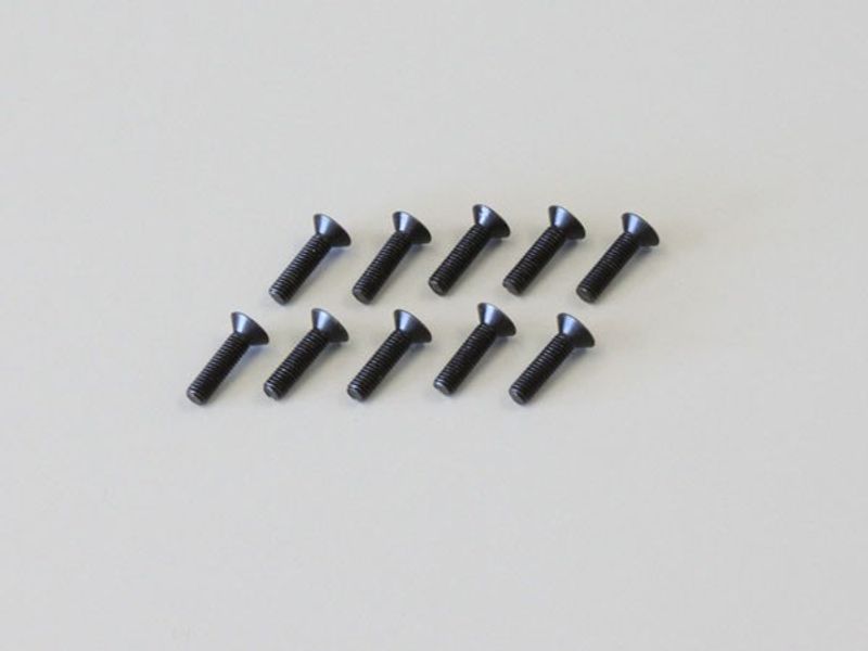 Kyosho 1-S33012H – M3x12mm Skruv, Försänkt, Insex, Stål, 10 st