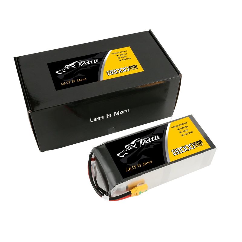Tattu 22000mAh 8S 30C 29,6V LiPo-batteri – XT90-S kontakt – UAV Classic