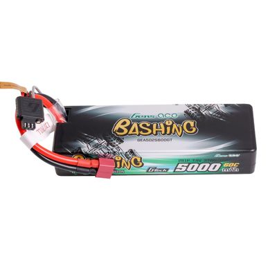 Gens ace 5000mAh 2S 60C 7,4V LiPo-batteri – Hardcase – Deans kontakt – Bashing