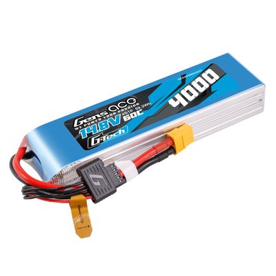 Gens ace 4000mAh 4S 60C 14,8V LiPo-batteri – XT60 kontakt – Ace Classic