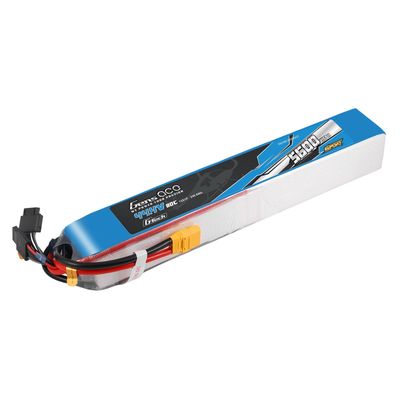 Gens ace 3500mAh 12S 80C 44,4V LiPo-batteri – XT90 kontakt – Sport