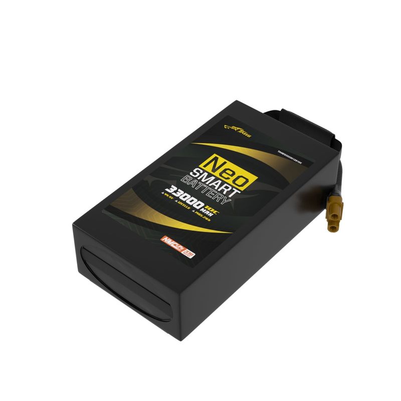 Tattu 33000mAh 12S 10C 44,4V smart LiPo-batteri – AS150U-F kontakt – Neo (Compact)