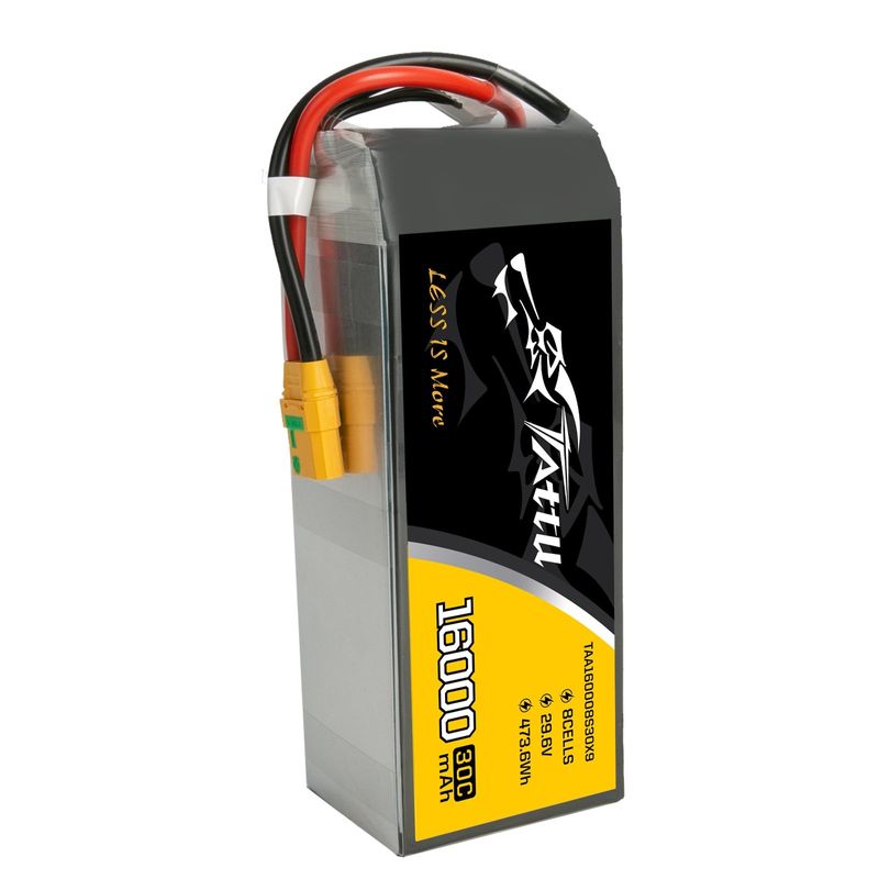 Tattu 16000mAh 8S 30C 29,6V LiPo-batteri – XT90-S kontakt – UAV Classic