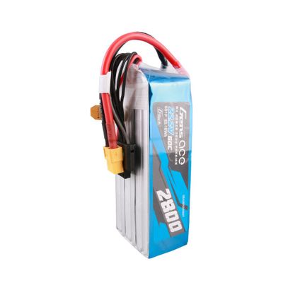 Gens ace 2800mAh 6S 60C 22,2V LiPo-batteri – XT60 kontakt – Heli