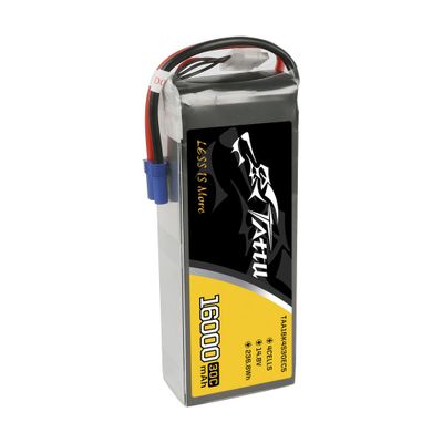 Tattu 16000mAh 4S 30C 14,8V LiPo-batteri – EC5 kontakt – UAV Classic