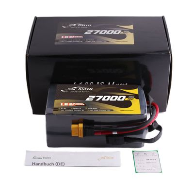 Tattu 27000mAh 12S 10C 47,4V(UHV) LiPo-batteri – AS150U-F kontakt – UAV Classic