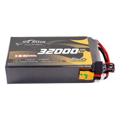 Tattu 32000mAh 6S 5C 23,7V(UHV) LiPo-batteri – XT90S-F kontakt – UAV Classic
