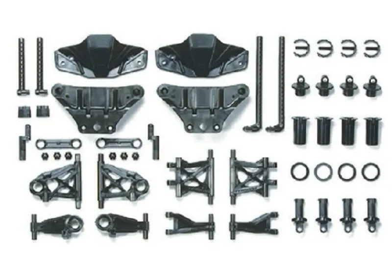 TAMIYA TT-02 B Parts Bärarmar etc