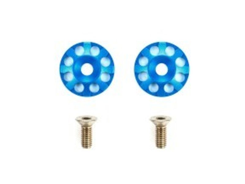TAMIYA Aluminum Wing Washers (Blue)