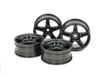 TAMIYA M-N Twin 5-Spoke Wheels (24mm, Offset +2) 4pcs