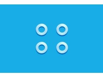 TAMIYA φ5.5x0.5mm POM Spacer (4pcs.)