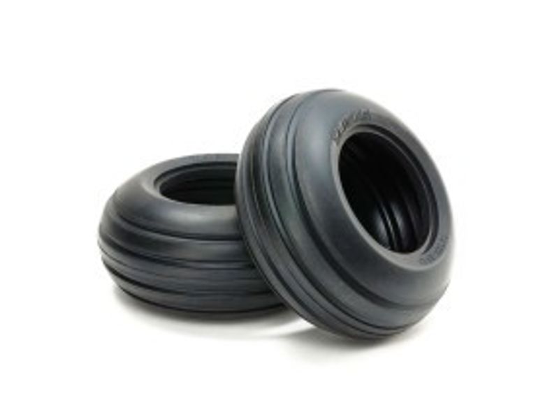 TAMIYA Ribbed Front Bubble Tires (Soft/2pcs.)