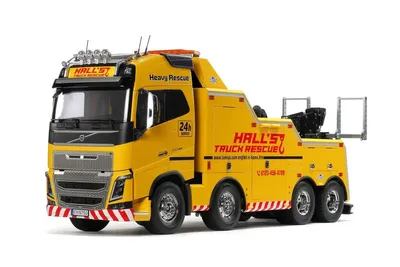 TAMIYA 1/14 Volvo FH16 8x4 Tow Truck Globetrotter 750