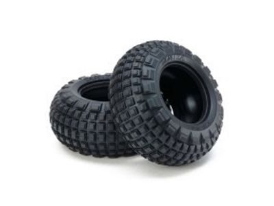 TAMIYA ST Block Front Bubble Tires (Soft/2pcs.)