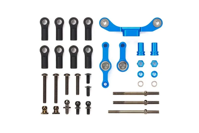 TAMIYA TT-02 Type-S Aluminum Steering Set (Long Tie-Rod)