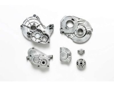 TAMIYA CC-02 A Parts (Gearbox) (Matte Plated)