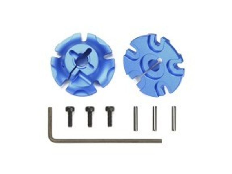 TAMIYA The Hornet Clamp Type Aluminum Wheel Hubs (2pcs.)