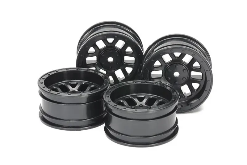 TAMIYA CC-02 12-Spoke Wheels (26mm Width, Offset +6)