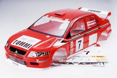 TAMIYA 1/10 R/C Mitsubishi Lancer Evo VII WRC Body Parts