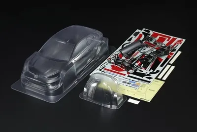 TAMIYA 1/10 Scale R/C Toyota GAZOO Yaris Body Parts Set
