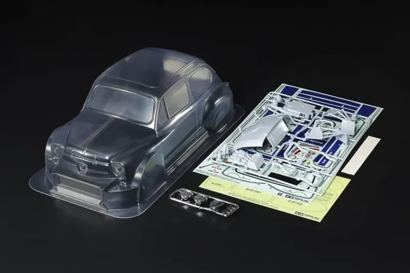 TAMIYA 1/10 Scale R/C Fiat Abarth 1000 TCR Body Parts Set