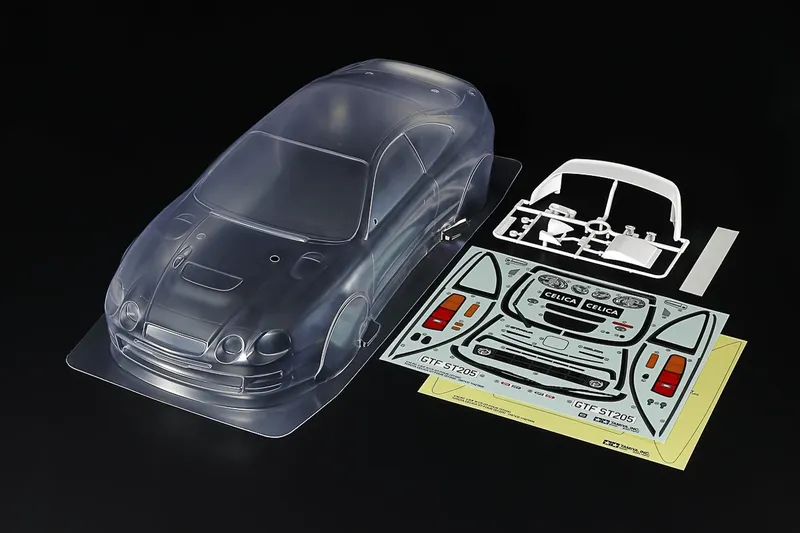 TAMIYA 1/10 Scale R/C Toyota Celica GT-FOUR Body Parts Se