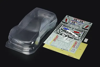 TAMIYA 1/10 Scale R/C Peugeot 306 Maxi Body Parts Set