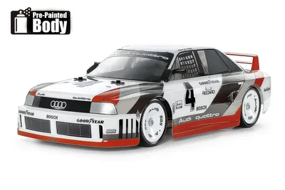 TAMIYA 1/10 R/C Audi 90 quattro Racing (Painted Body)